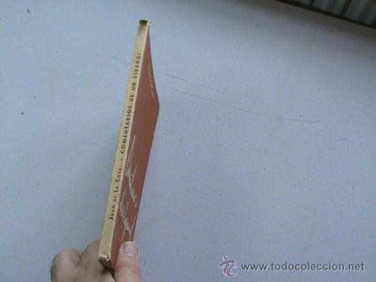 Libros de segunda mano: Comentarios de un espa&ntilde;ol (autor: Juan de la Cosa) - Foto 3