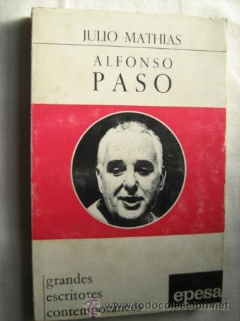 Libros de segunda mano: ALFONSO PASO. MATHIAS, Julio. 1971 - Foto 1