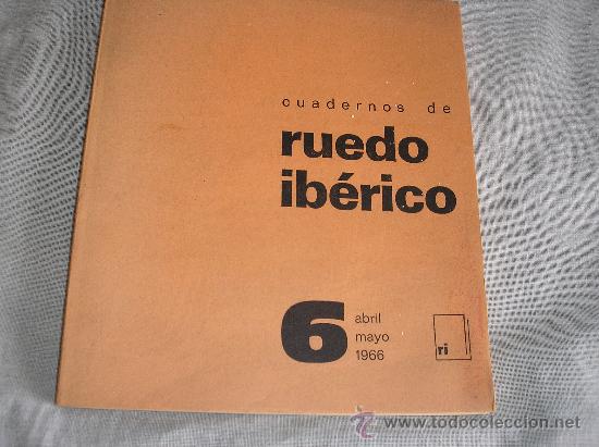 Libros de segunda mano: CUADERNOS DE RUEDO IB&Eacute;RICO 6.-  Par&iacute;s, 1966 - Foto 1
