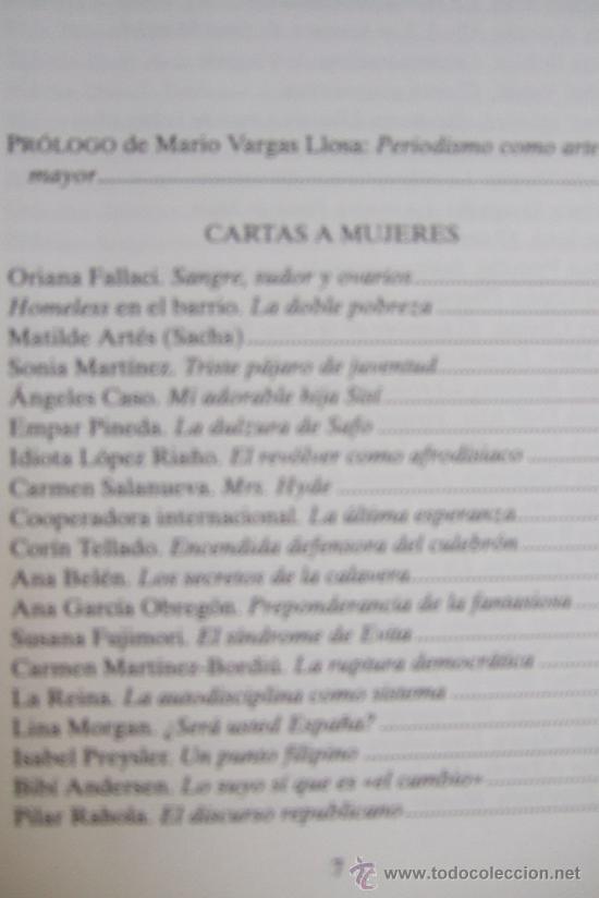 Libros de segunda mano: Primera p&aacute;gina del &iacute;ndice - Foto 3