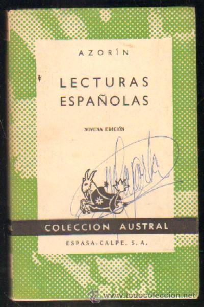 Libros de segunda mano: LECTURAS ESPA&Ntilde;OLAS   A-AUSV-577 - Foto 1
