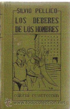 Libros de segunda mano: los deberes de los hombres /// silvio pellico - Foto 1