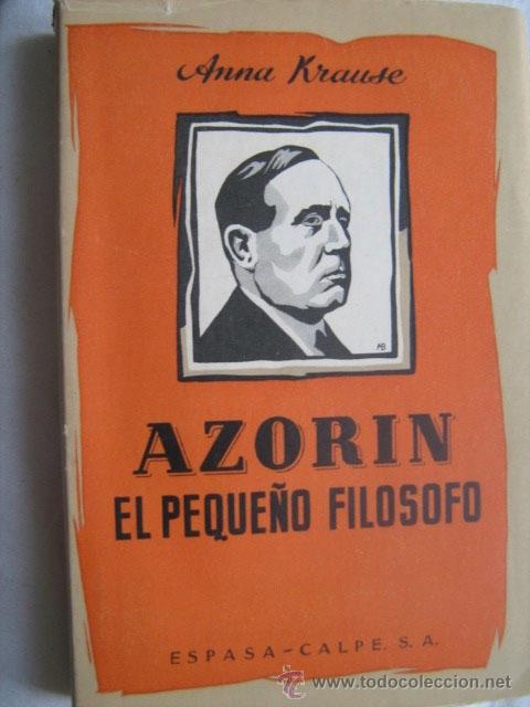 Libros de segunda mano: AZOR&Iacute;N, EL PEQUE&Ntilde;O FIL&Oacute;SOFO. KRAUSE, Anna. 1955 - Foto 1