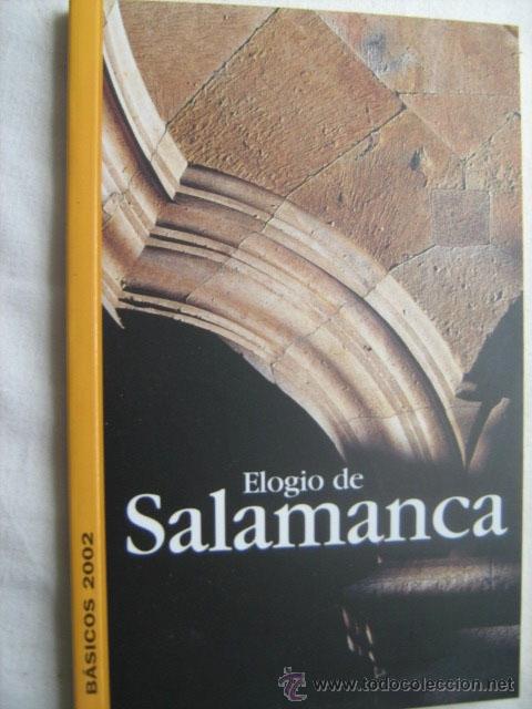 Libros de segunda mano: ELOGIO DE SALAMANCA. 2002 - Foto 1