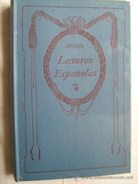 Libros de segunda mano: LECTURAS ESPA&Ntilde;OLAS. AZOR&Iacute;N. 1937 - Foto 1