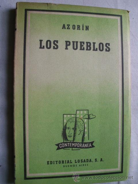 Libros de segunda mano: LOS PUEBLOS. AZOR&Iacute;N. 1960 - Foto 1