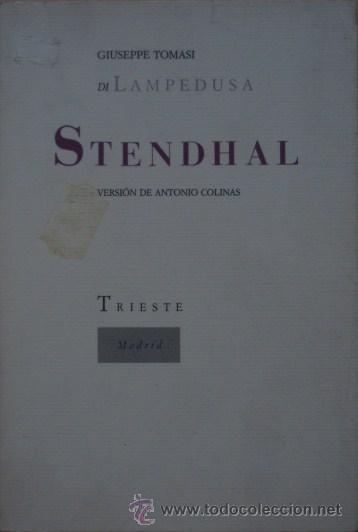 Libros de segunda mano: Stendhal de Giuseppe Tomasi di Lampedusa - Foto 1