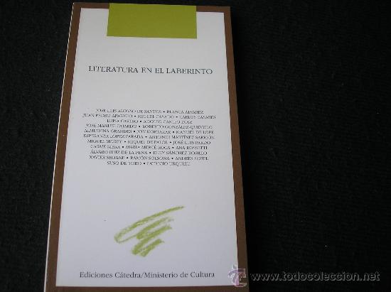 Libros de segunda mano: LITERATURA EN EL LABERINTO.- Varios.- C&aacute;tedra/M&ordm; de Cultura, 1995