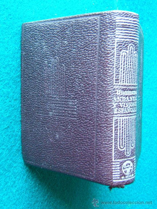 Libros de segunda mano: ANDANZAS Y VISIONES ESPA&Ntilde;OLAS-MIGUEL DE UNAMUNO-COLECCION CRISOLIN N&ordm; 011-31 LAMINAS-1957-PLENA PIEL