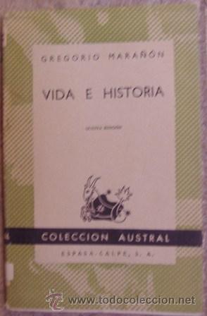 Libros de segunda mano: Vida e historia, Gregorio Mara&ntilde;&oacute;n - Foto 1