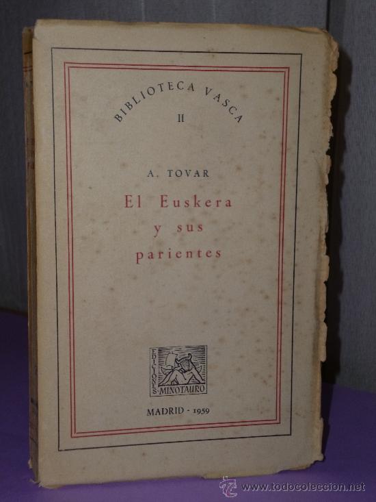 Libros de segunda mano: EL EUSKERA Y SUS PARIENTES. - Foto 1