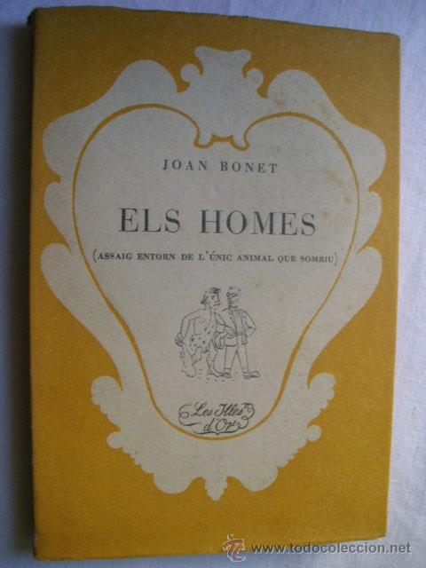 Libros de segunda mano: ELS HOMES. BONET, Joan. 1954 - Foto 1