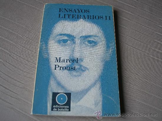 Libros de segunda mano: ENSAYOS LITERARIOS II.- Marcel Proust.- Edhasa 1971 - Foto 1