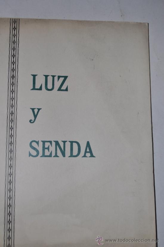 Libros de segunda mano: Luz y Senda. N&ordm; 8. .RM61595 - Foto 1