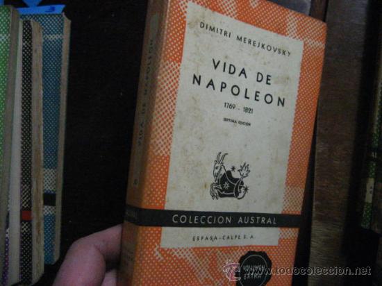 Libros de segunda mano: Vida de Napol&eacute;on; Merejkovsky, Dimitri ( bolsillo a3) - Foto 1