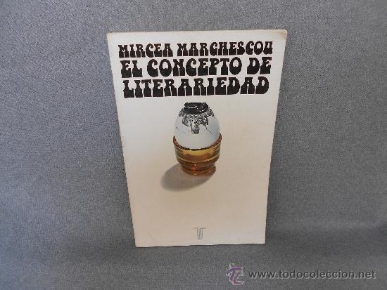 Libros de segunda mano: EL CONCEPTO DE LITERARIEDAD - Foto 1