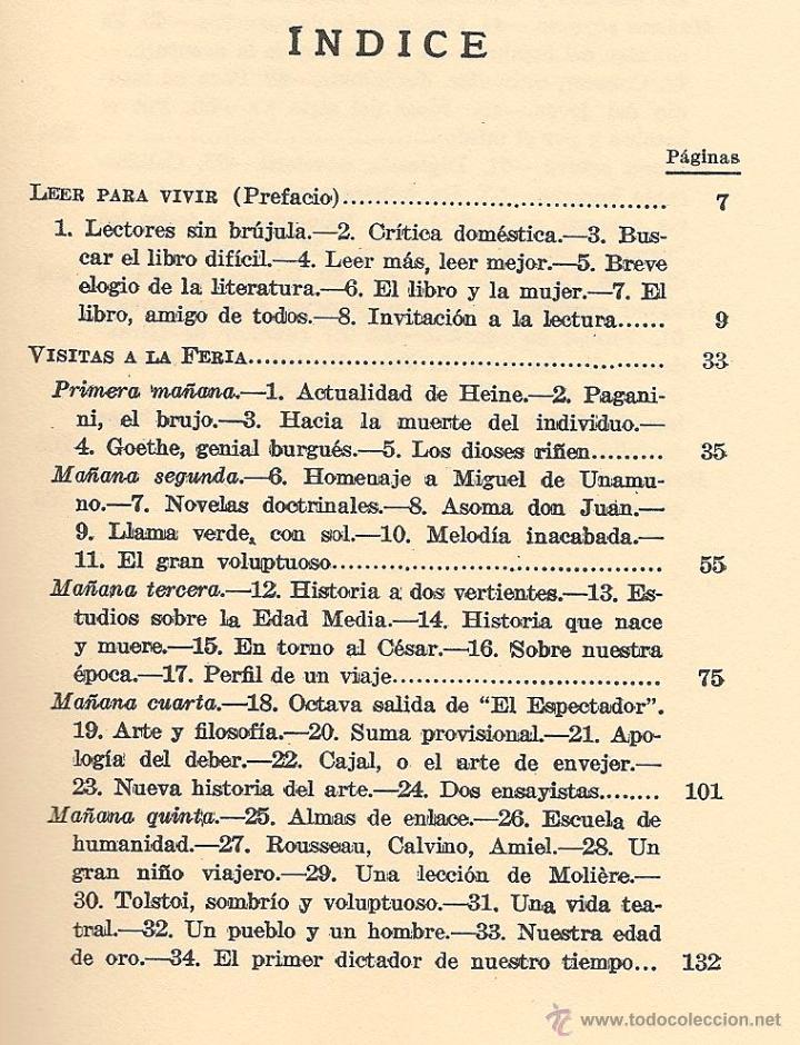 Libros de segunda mano: Feria del libro / Benjam&iacute;n Jarn&eacute;s - Foto 3