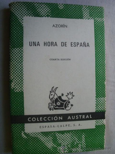 Libros de segunda mano: UNA HORA DE ESPA&Ntilde;A.  AZOR&Iacute;N. 1970 - Foto 1