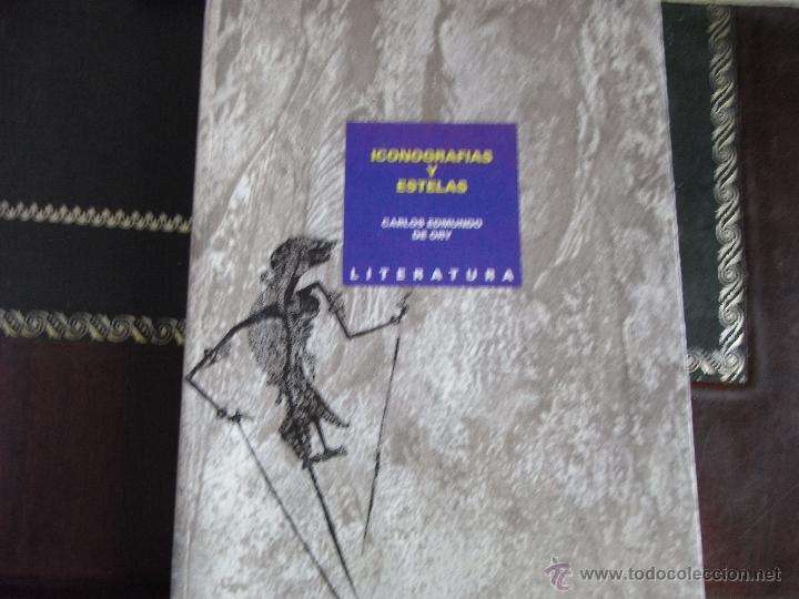 Libros de segunda mano: Iconograf&iacute;as y estelas. C. Edmundo de Ory. - Foto 1