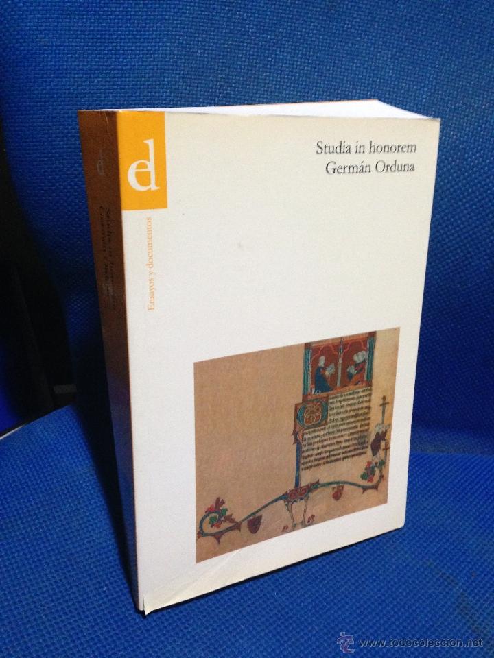 Libros de segunda mano: STUDIA IN HONOREM - GERM&Aacute;N ORDUNA - ED. ENSAYOS Y DOCUMENTOS - - KBL1 - Foto 2