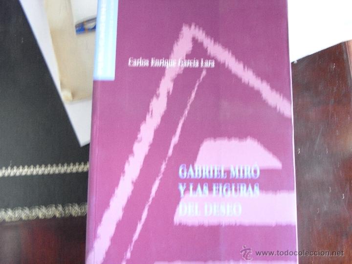 Libros de segunda mano: Gabriel Mir&oacute; y las figuras del deseo. - Foto 1