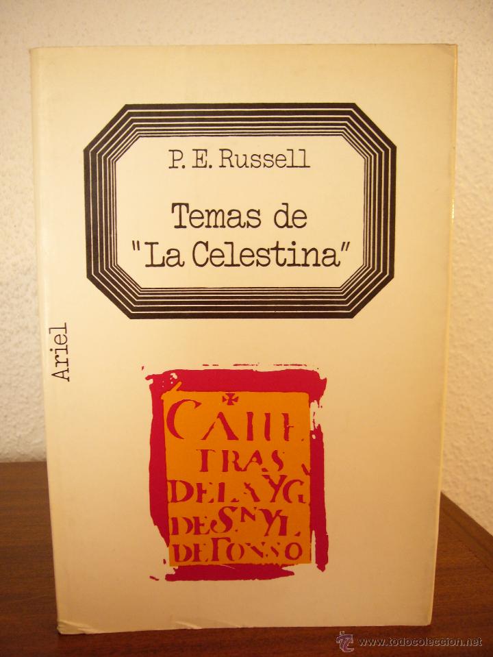 Libros de segunda mano: PETER E. RUSSELL: TEMAS DE LA CELESTINA Y OTROS ESTUDIOS (ARIEL, 1978)
