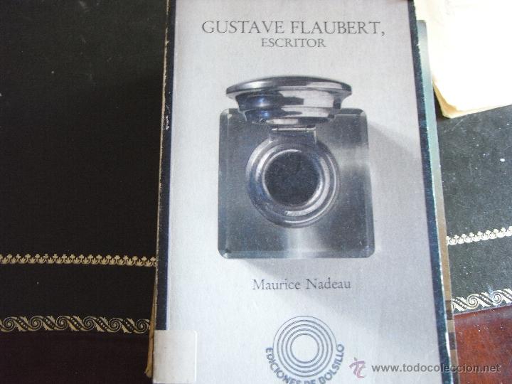 Libros de segunda mano: Gustave Flaubert, escritor. M. Nadeau. - Foto 1