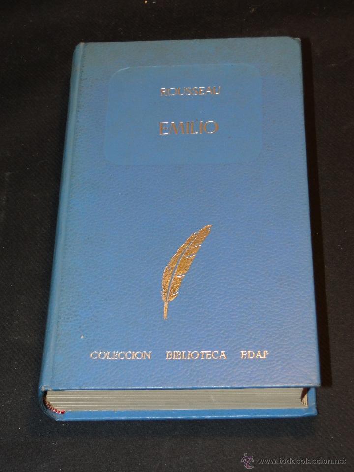 Libros de segunda mano: EMILIO O DE LA EDUCACION.--JEAN-JACQUES ROUSSEAU