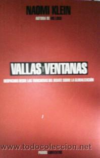 Libros de segunda mano: Vallas y ventanas, Noami Klein - Foto 1
