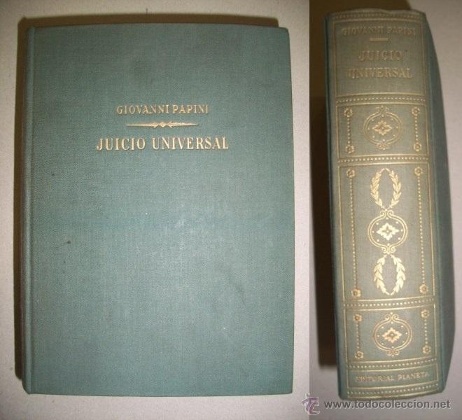 Libros de segunda mano: PAPINI, Giovanni. Juicio universal - Foto 1
