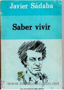 Libros de segunda mano: Saber vivir, Javier S&aacute;daba - Foto 1