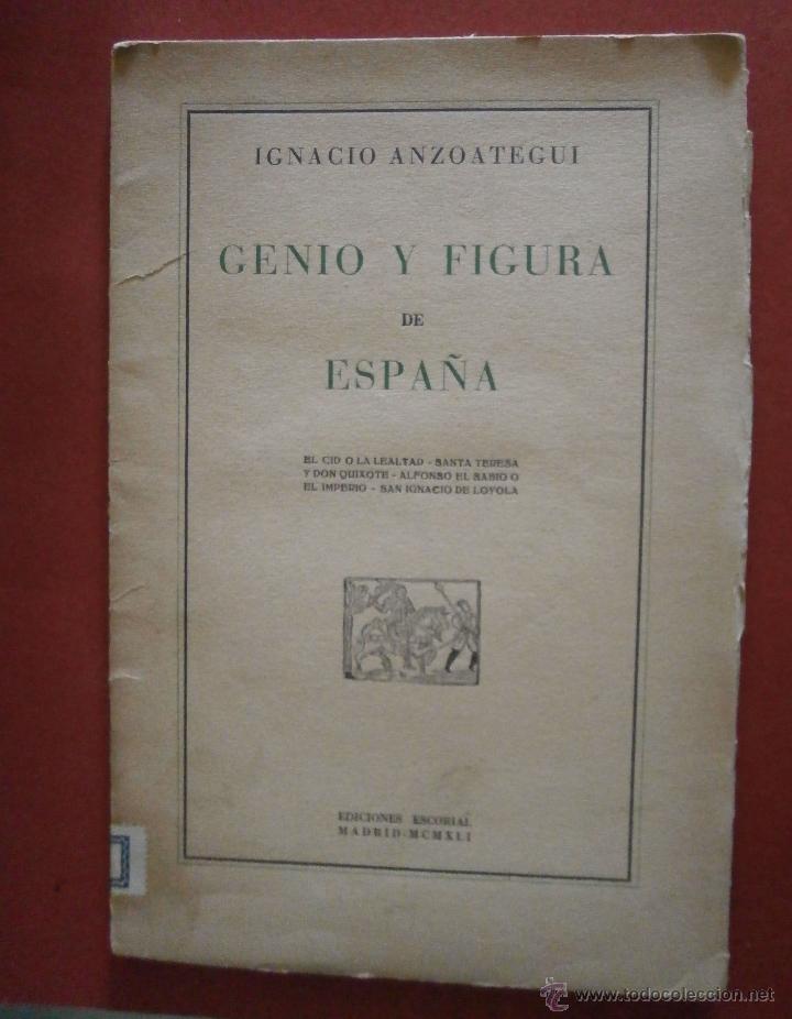 Libros de segunda mano: Genio y Figura de Espa&ntilde;a. Ignacio Anzoategui - Foto 1