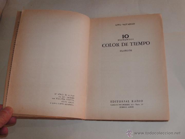 Libros de segunda mano: LITO BAYARDO - COLOR DE TIEMPO - Foto 2
