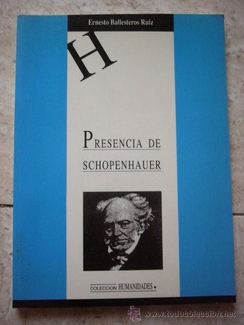 Libros de segunda mano: PRESENCIA DE SCHOPENHAUER. ERNESTO BALLESTEROS. CUENCA, 1992. 76 PP. - Foto 1
