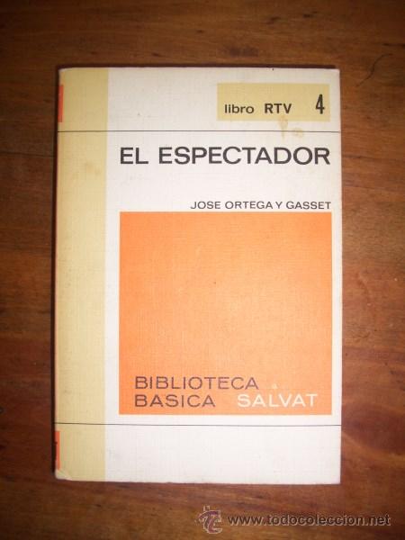 Libros de segunda mano: ORTEGA Y GASSET, Jos&eacute;. El espectador - Foto 1