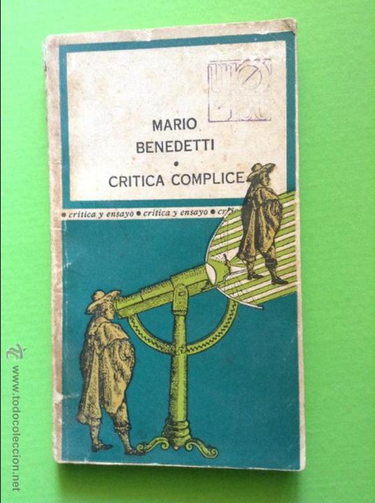 Libros de segunda mano: CRITICA COMPLICE MARIO BENEDETTI - Foto 1