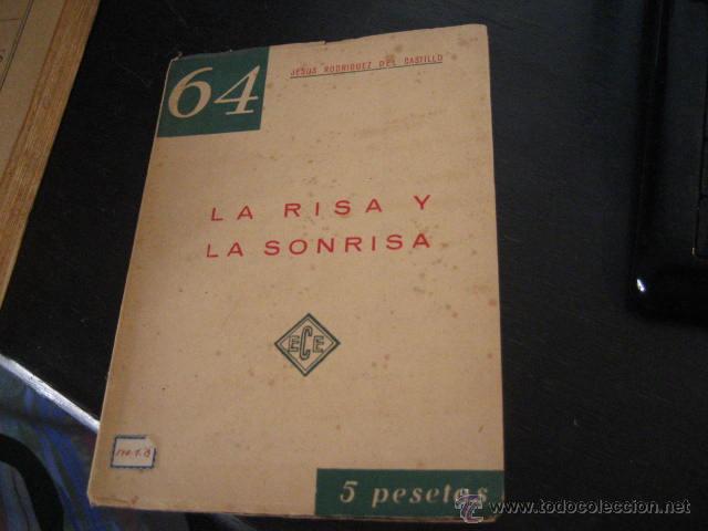 Libros de segunda mano: La risa y la sonrisa, Rodriguez del castillo . conferencia ensayo bols2 - Foto 1
