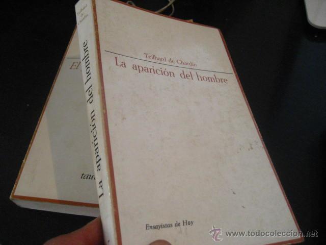 Libros de segunda mano: la aparicion del hombre, Teilhard de Chardin, taurus, rr42