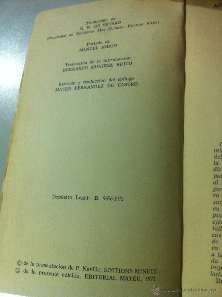 Libros de segunda mano: DE LA GUERRA - CLAUSEWITZ - EDITORIAL MATEU - BARCELONA -1972 - - Foto 3