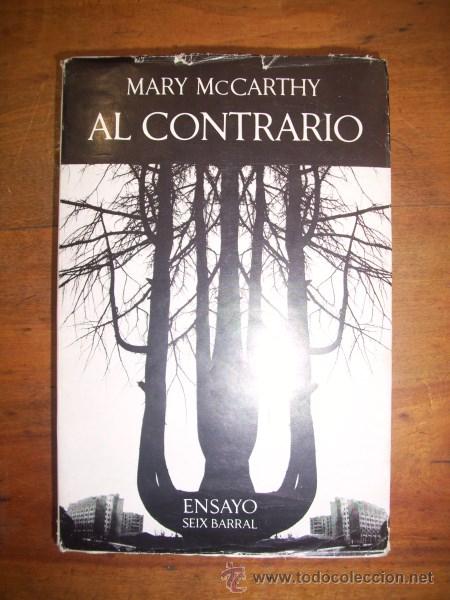 Libros de segunda mano: McCARTHY, Mary. Al contrario - Foto 1