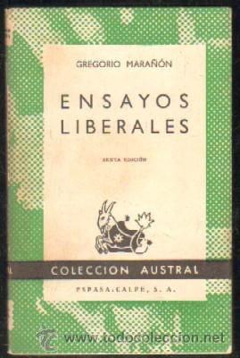 Libros de segunda mano: ENSAYOS LIBERALES     A-AUSV-705 - Foto 1