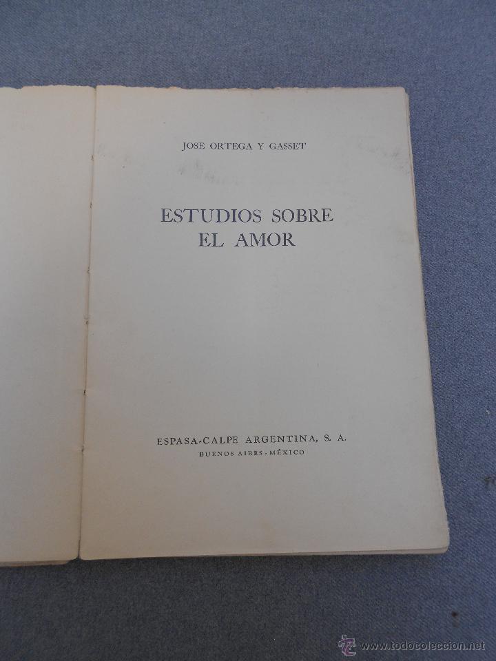 Libros de segunda mano: ESTUDIOS SOBRE EL AMOR - Foto 2