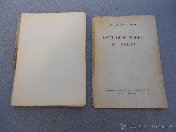 Libros de segunda mano: ESTUDIOS SOBRE EL AMOR - Foto 4