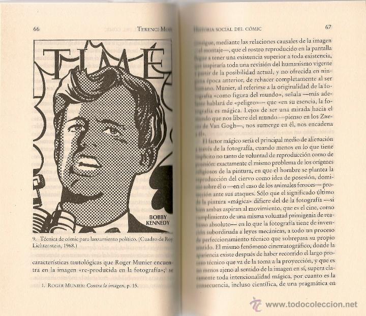 Libros de segunda mano: Historia social del c&oacute;mic / Terenci Moix - Foto 2