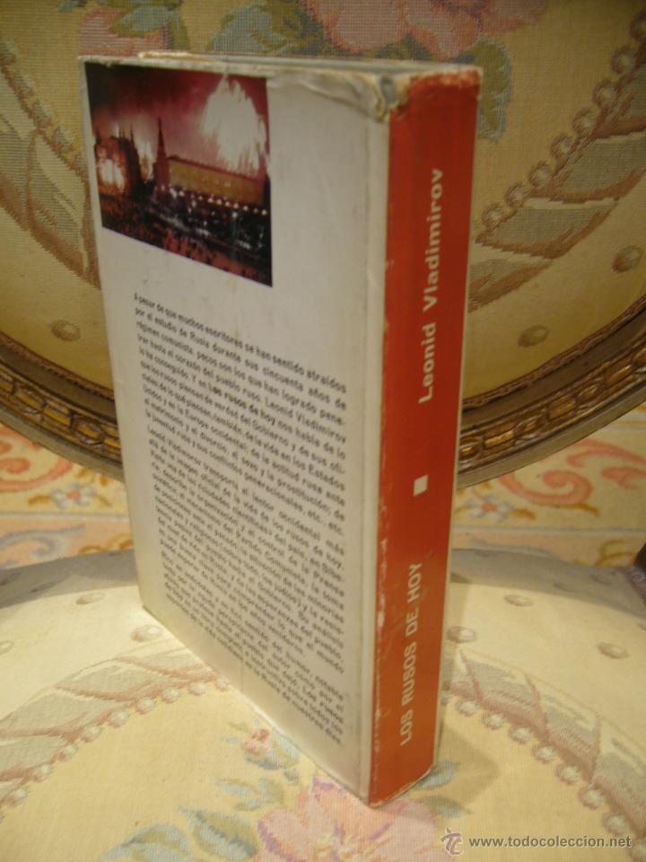 Libros de segunda mano: LOS RUSOS DE HOY, DE LEONID VLADIMOOV. - Foto 2