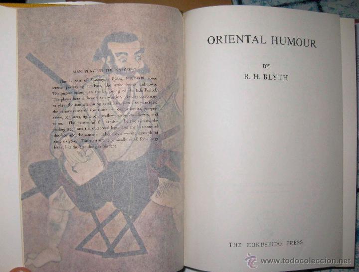 Libros de segunda mano: R.H. Blyth. Oriental Humour. 1959 - Foto 3