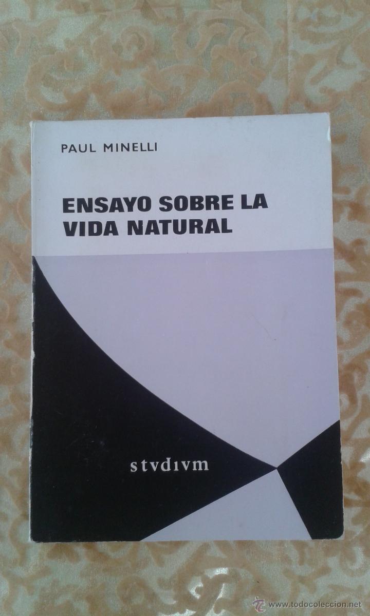 Libros de segunda mano: ENSAYO SOBRE LA VIDA NATURAL  PAUL MINELLI  STUDIUM