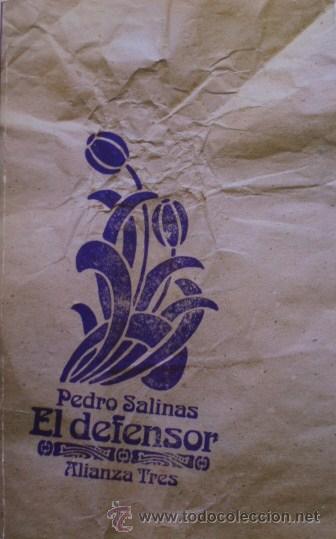 Libros de segunda mano: El defensor de Pedro Salinas - Foto 1
