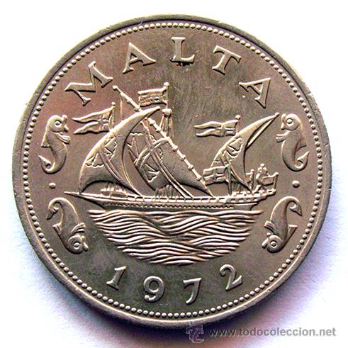 Libros de segunda mano: MONEDAS DEL MUNDO . MALTA . 10 CENTS 1972 - Foto 1