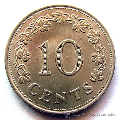 Libros de segunda mano: MONEDAS DEL MUNDO . MALTA . 10 CENTS 1972 - Foto 2